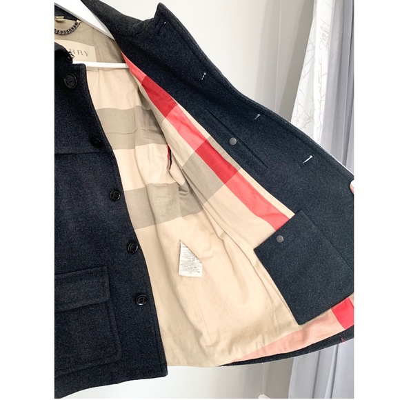 Mens Burberry Brit Wool Jacket - Picture 8 of 14